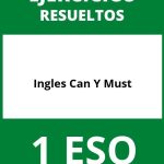 Ejercicios De Ingles Can Y Must 1 ESO PDF