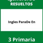 Ejercicios De Ingles Para 3 De Primaria En PDF
