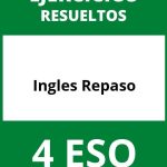 Ejercicios De Ingles Repaso 4 ESO PDF