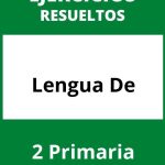 Ejercicios De Lengua 2 De Primaria PDF