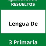 Ejercicios De Lengua 3 De Primaria PDF