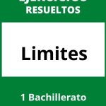 Ejercicios De Limites 1 Bachillerato PDF