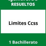 Ejercicios De Limites 1 Bachillerato Ccss PDF