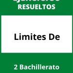 Ejercicios De Limites De 2 Bachillerato PDF