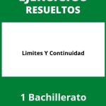 Ejercicios De Limites Y Continuidad 1 Bachillerato PDF