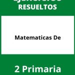 Ejercicios De Matematicas 2 De Primaria PDF