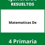 Ejercicios De Matematicas 4 De Primaria PDF