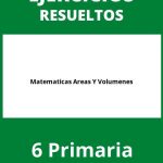 Ejercicios De Matematicas 6 Primaria PDF Areas Y Volumenes