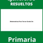 Ejercicios De Matematicas Para Tercer Grado De Primaria PDF Ejercicios De Matematicas Para Tercer Grado De Primaria PDF