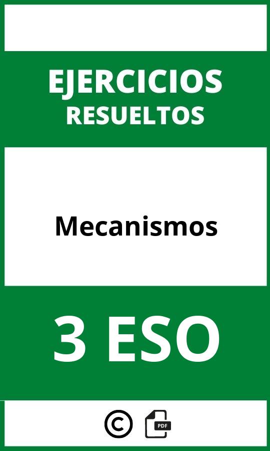 Ejercicios De Mecanismos 3 ESO PDF