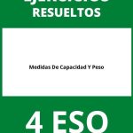 Ejercicios De Medidas De Capacidad Y Peso 4 Primaria PDF