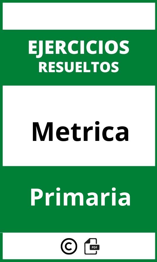 Ejercicios De Metrica Primaria PDF