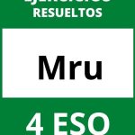 Ejercicios De Mru 4 ESO PDF