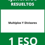 Ejercicios De Multiplos Y Divisores 1 ESO PDF