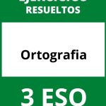 Ejercicios De Ortografia 3 ESO PDF