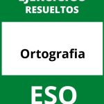 Ejercicios De Ortografia ESO PDF