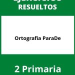 Ejercicios De Ortografia Para 2 De Primaria PDF