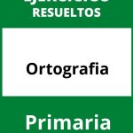 Ejercicios De Ortografia Primaria PDF