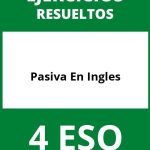 Ejercicios De Pasiva En Ingles 4 ESO PDF