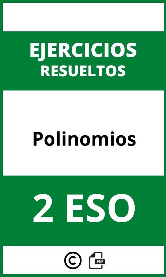 Ejercicios De Polinomios 2 ESO PDF