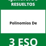 Ejercicios De Polinomios De 3 ESO PDF