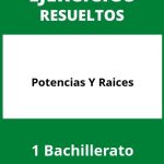 Ejercicios De Potencias Y Raices 1 Bachillerato PDF