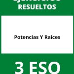 Ejercicios De Potencias Y Raices 3 ESO PDF