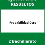 Ejercicios De Probabilidad 2 Bachillerato Ccss PDF