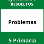 Ejercicios De Problemas 5 Primaria PDF