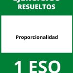 Ejercicios De Proporcionalidad 1 ESO PDF