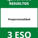 Ejercicios De Proporcionalidad 3 ESO PDF