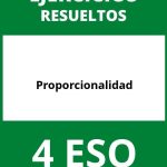 Ejercicios De Proporcionalidad 4 ESO PDF