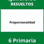 Ejercicios De Proporcionalidad 6 Primaria PDF