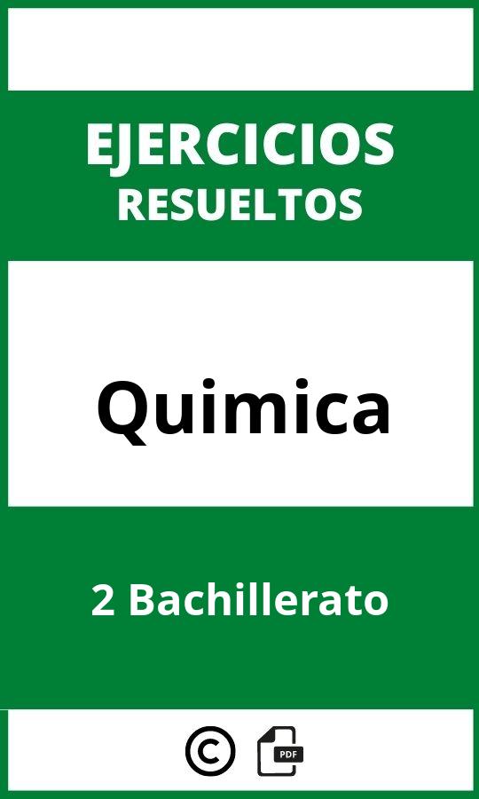 Ejercicios De Quimica 2 Bachillerato PDF