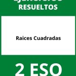 Ejercicios De Raices Cuadradas 2 ESO PDF