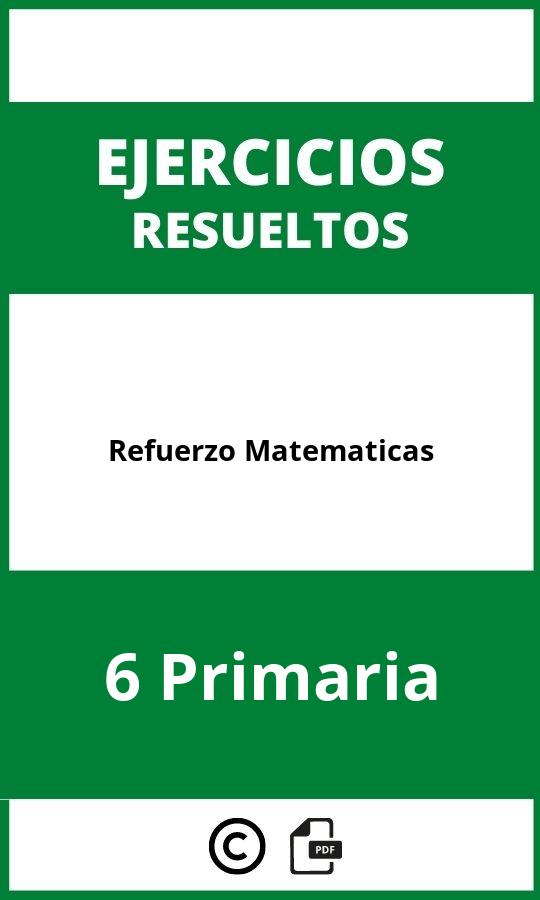 Ejercicios De Refuerzo Matematicas 6 Primaria PDF
