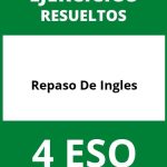 Ejercicios De Repaso De Ingles 4 ESO PDF