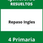 Ejercicios De Repaso Ingles 4 Primaria PDF