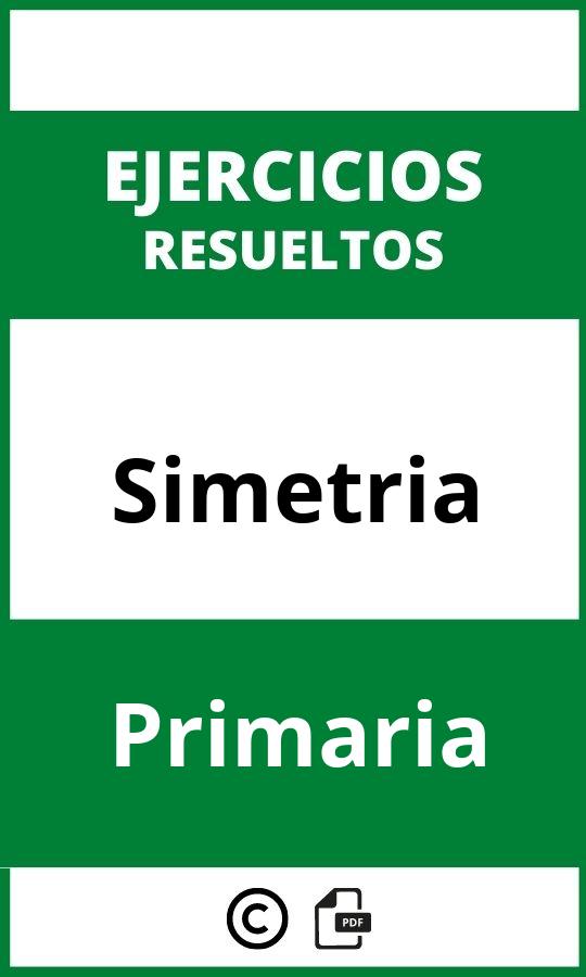 Ejercicios De Simetria Primaria PDF