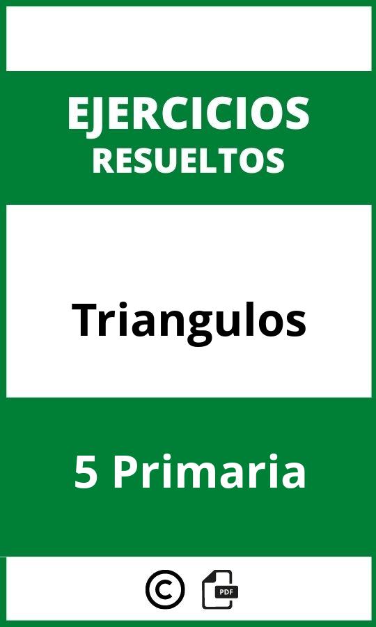 Ejercicios De Triangulos 5 Primaria PDF