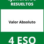 Ejercicios De Valor Absoluto 4 ESO PDF