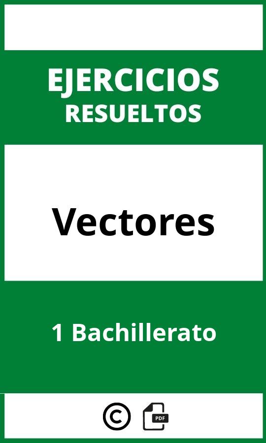 Ejercicios De Vectores 1 Bachillerato PDF