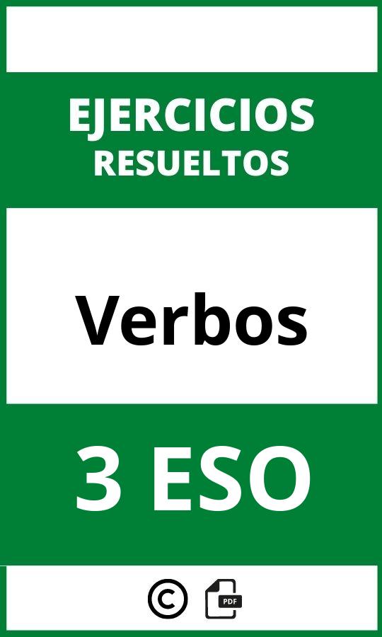 Ejercicios De Verbos 3 ESO PDF