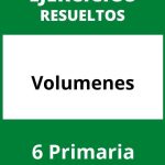 Ejercicios De Volumenes 6 Primaria PDF