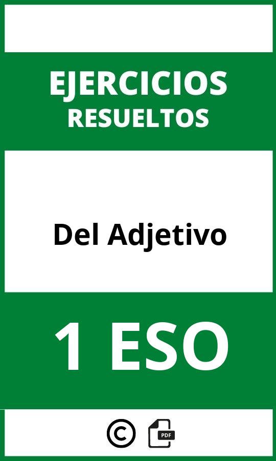 Ejercicios Del Adjetivo 1 ESO PDF
