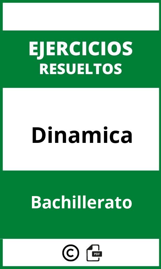 Ejercicios Dinamica Bachillerato  PDF