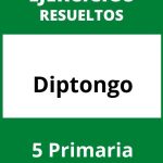 Ejercicios Diptongo 5 Primaria PDF