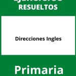 Ejercicios Direcciones Ingles Primaria PDF