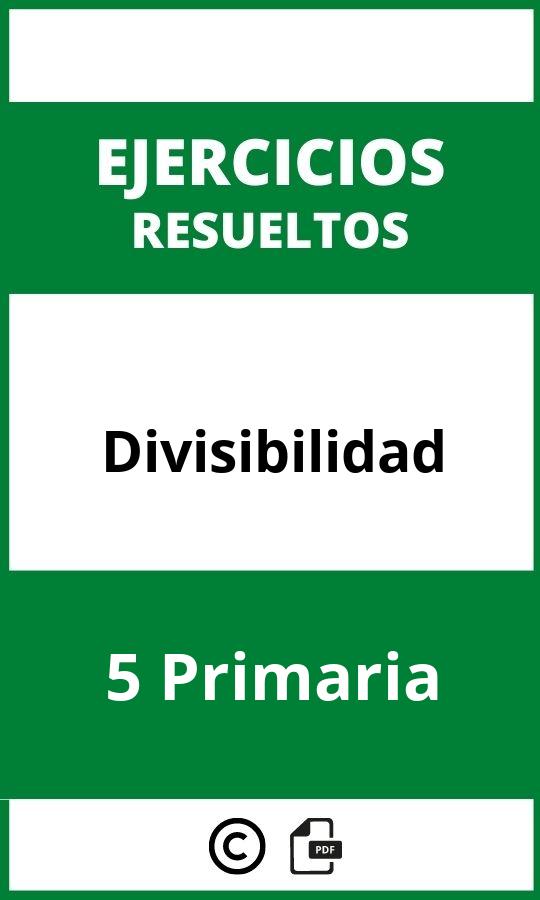 Ejercicios Divisibilidad 5 Primaria PDF