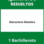 Ejercicios Estructura Atomica 1 Bachillerato PDF